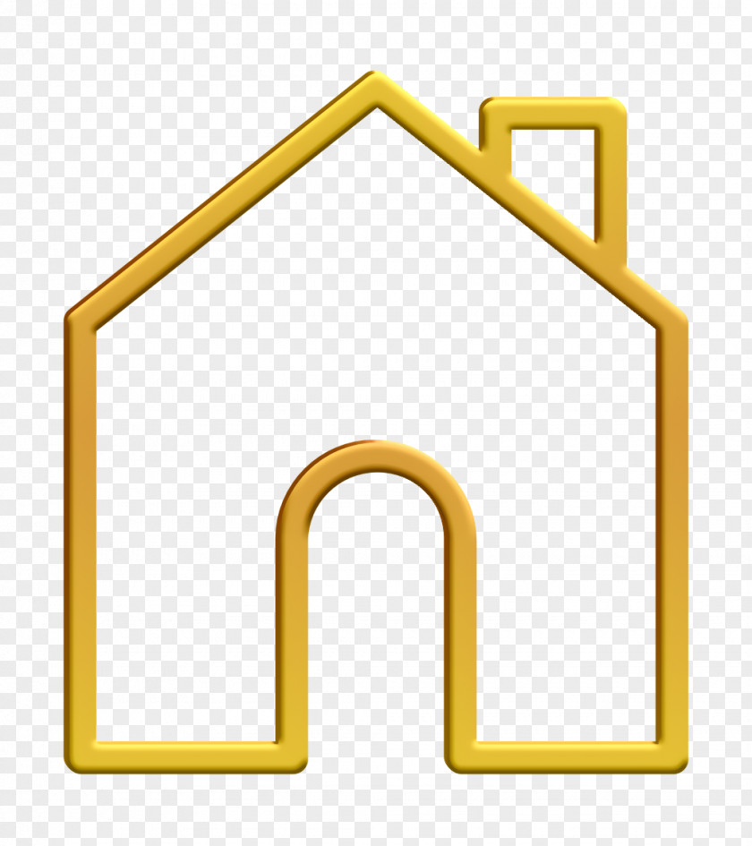 Meter Yellow Icon Home PNG