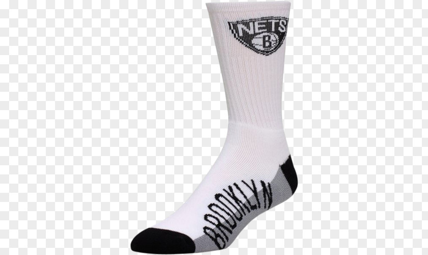Nba Sock NBA Clothing Mitchell & Ness Brooklyn Nets Crew Nike PNG