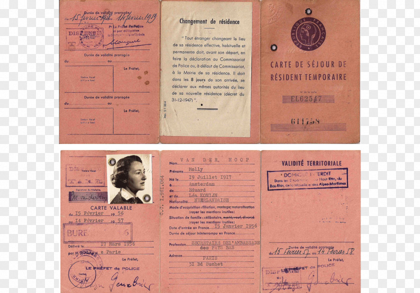 Passport Document PNG