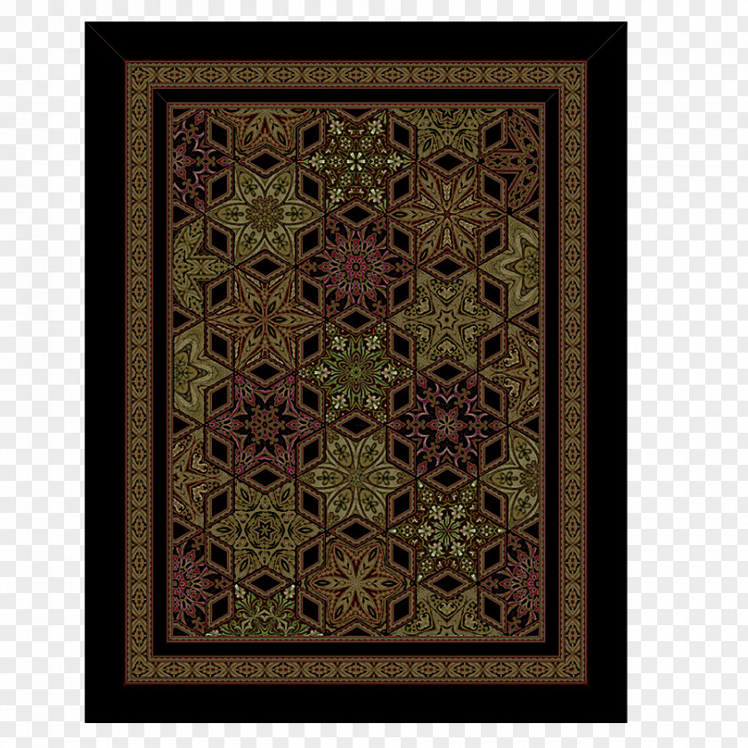 Rectangle Area Symmetry Green Pattern PNG