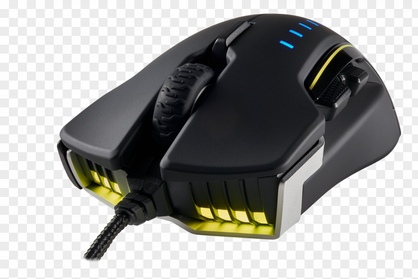 Computer Mouse Corsair GLAIVE RGB Gaming Glaive Laptop Components PNG