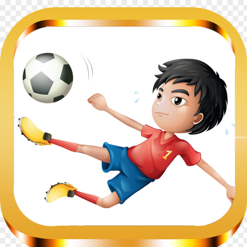 Sport Football Player Cartoon Clip Art PNG