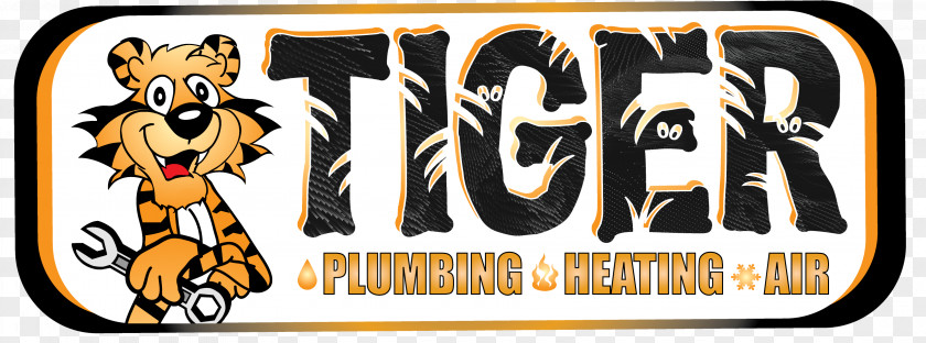 Tiger Plumbing Heating & Air Plumber Central Tinker PNG
