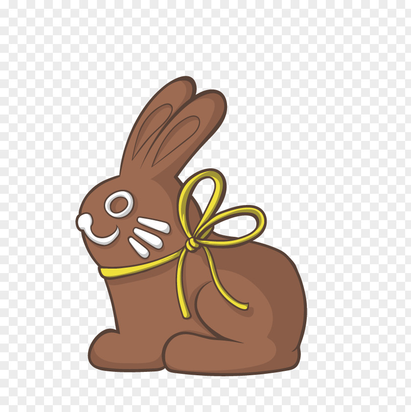 Vector Rabbit Mascot Easter Bunny Illustration PNG