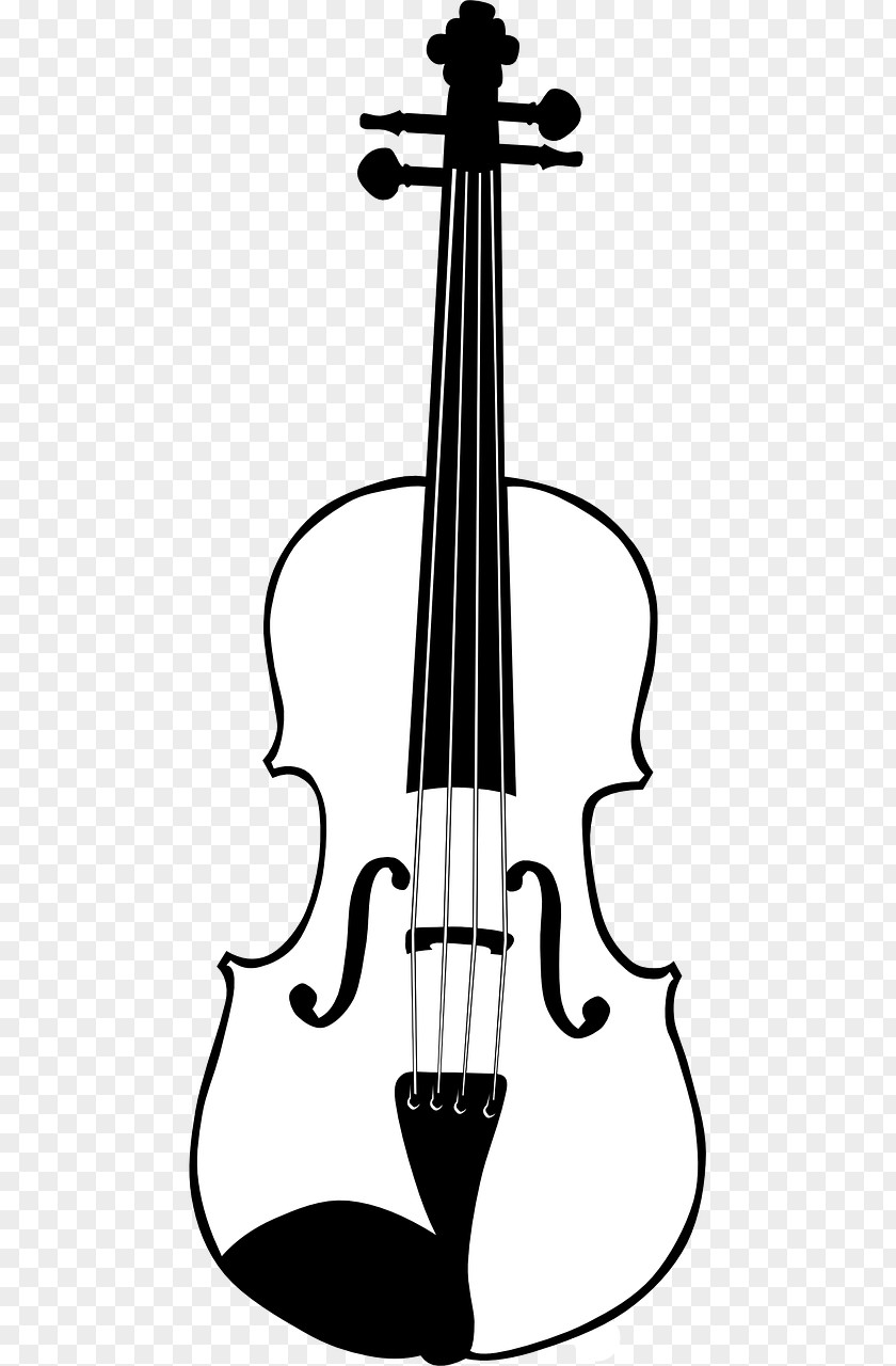 Violin Drawing Musical Instruments Fiddle Electronic Tuner PNG