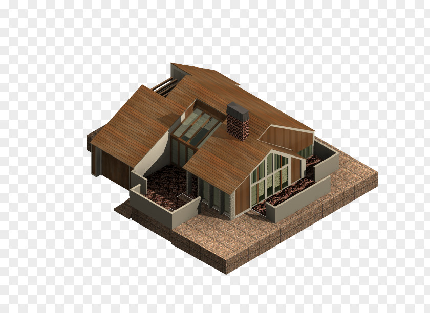 3ds Max Property Roof Angle PNG