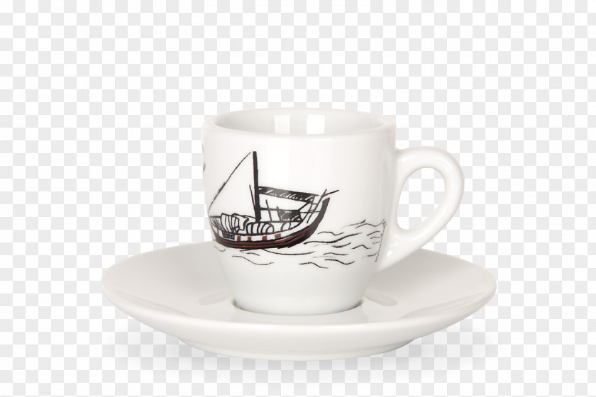 Mug Coffee Cup Espresso Ristretto Saucer PNG