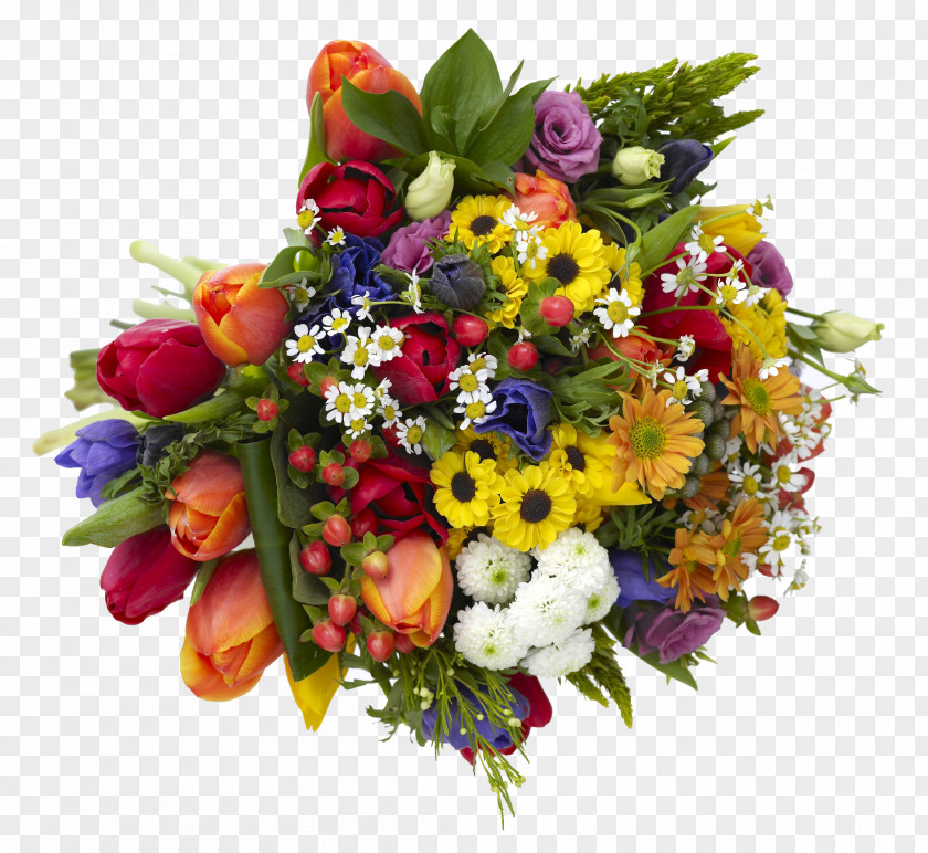 Nice Flower Bouquet Cut Flowers Floristry Floral Design PNG