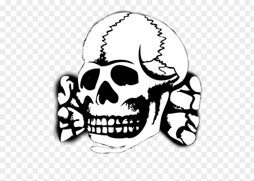 T-shirt 3rd SS Panzer Division Totenkopf Nazism Human Skull Symbolism PNG
