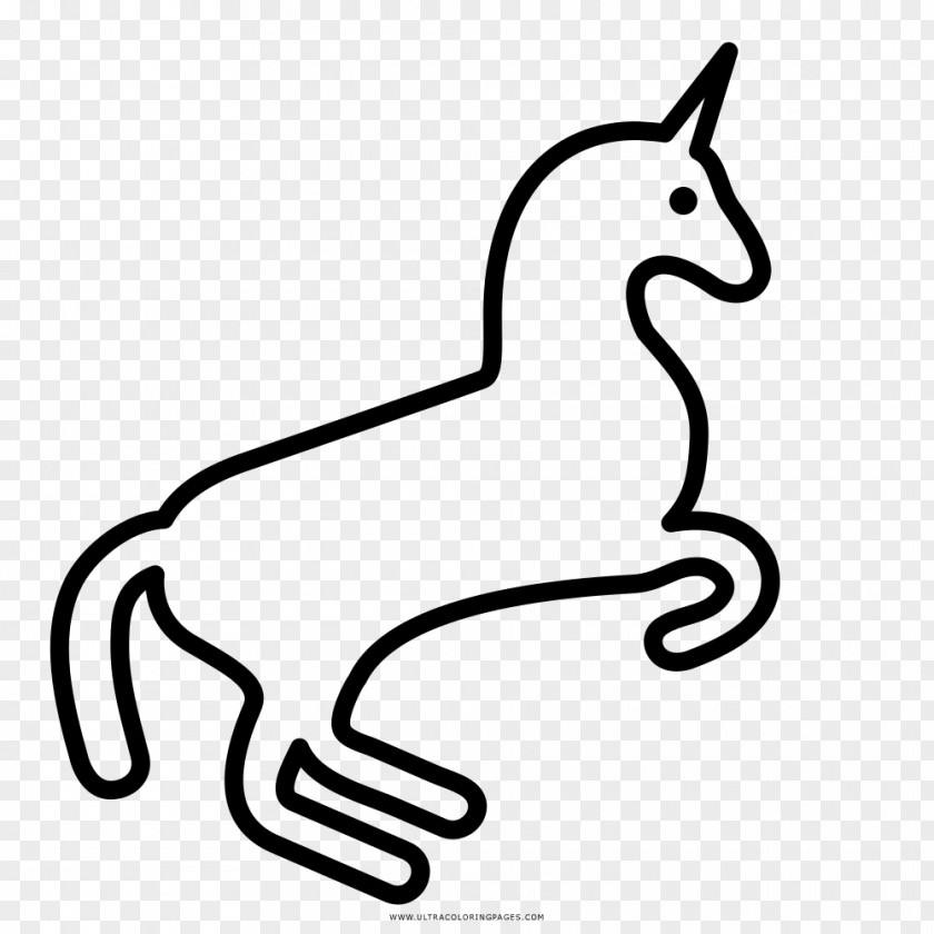 Unicorn Drawing Painting Coloring Book Line Art PNG