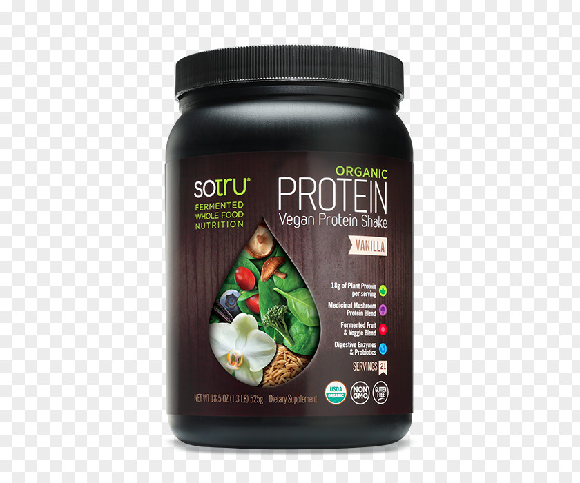 Vanilla Milkshake Organic Food Protein Bodybuilding Supplement Eiweißpulver PNG