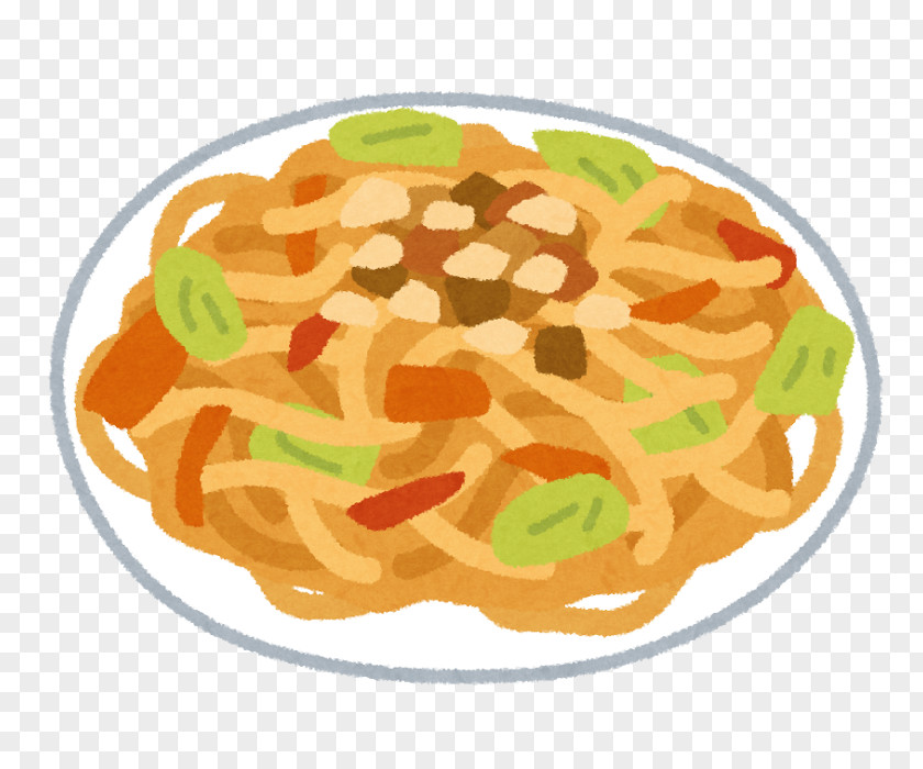 Vegetable Yaki Udon Side Dish Bento Noodle PNG