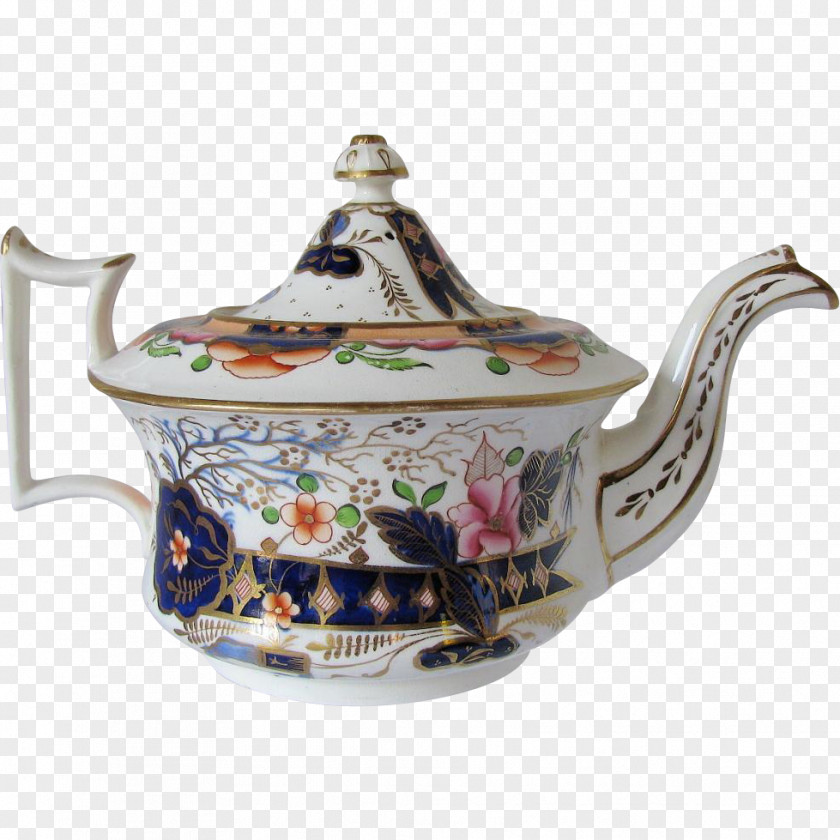 Chinese Tea Staffordshire Potteries Teapot Porcelain Kettle PNG