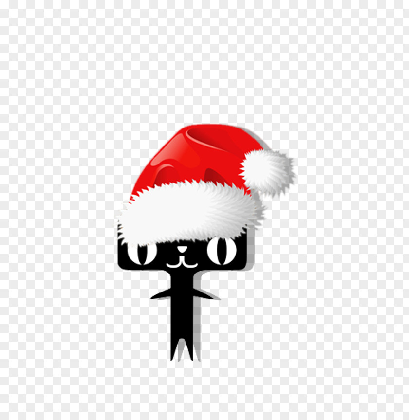 Lynx Wearing Christmas Hats Hat PNG