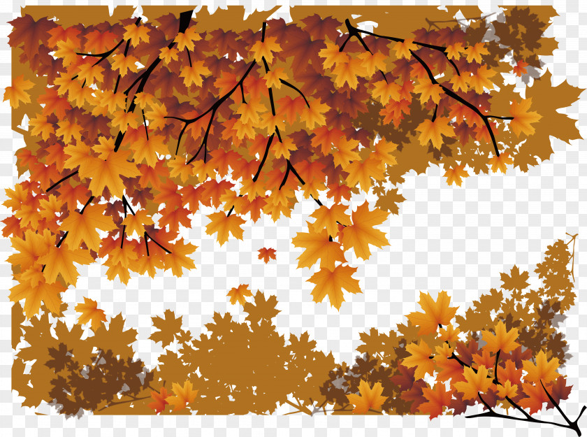 Maple Leaf Poster Autumn PNG