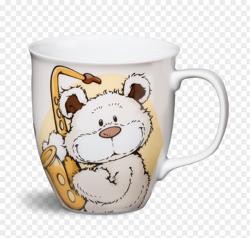 Mug Porcelain Coffee Cup Bear Ceramic PNG