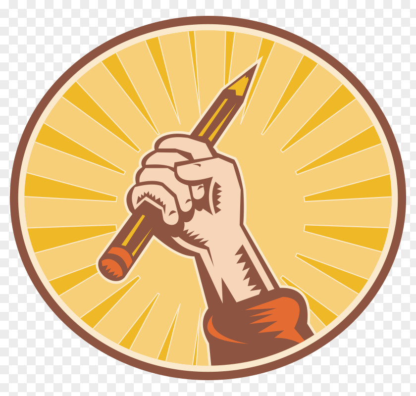 Pencil Raised Fist Royalty-free PNG