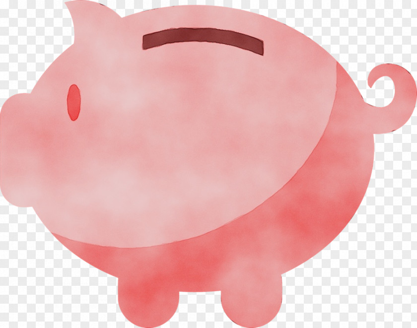 Saving Money Handling Piggy Bank PNG