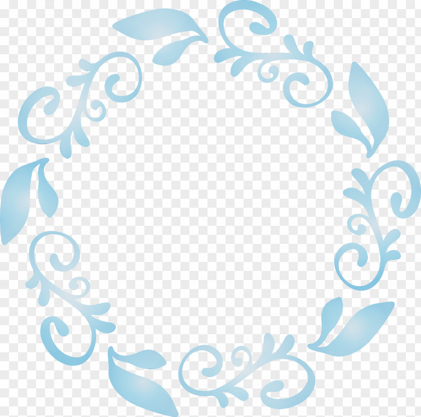 Aqua Turquoise Text Font Circle PNG
