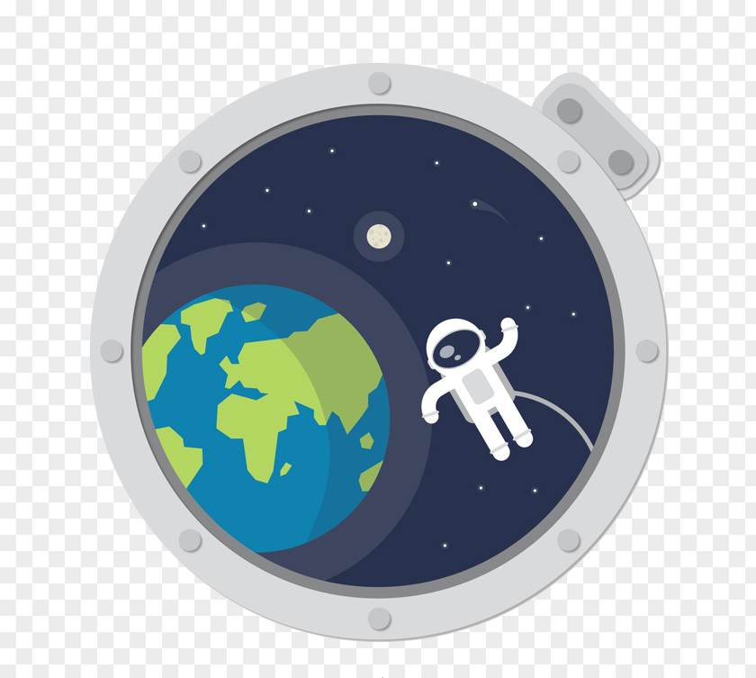 Astronaut Extravehicular Space Outer Euclidean Vector PNG