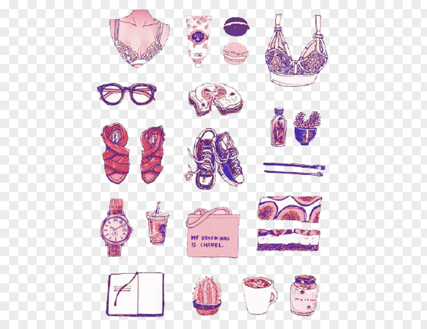 Purple Women Supplies Woman Shoe PNG