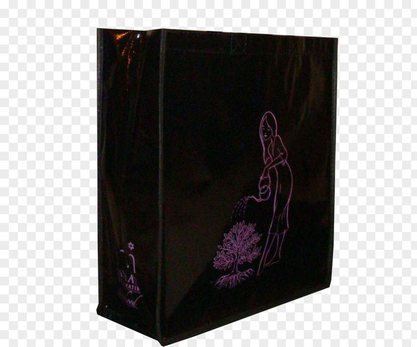 Reuse Bag Rectangle Black M PNG