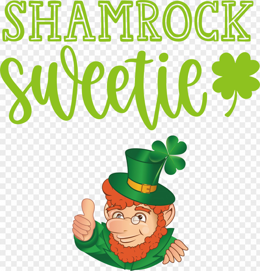 Shamrock Sweetie St Patricks Day Saint Patrick PNG