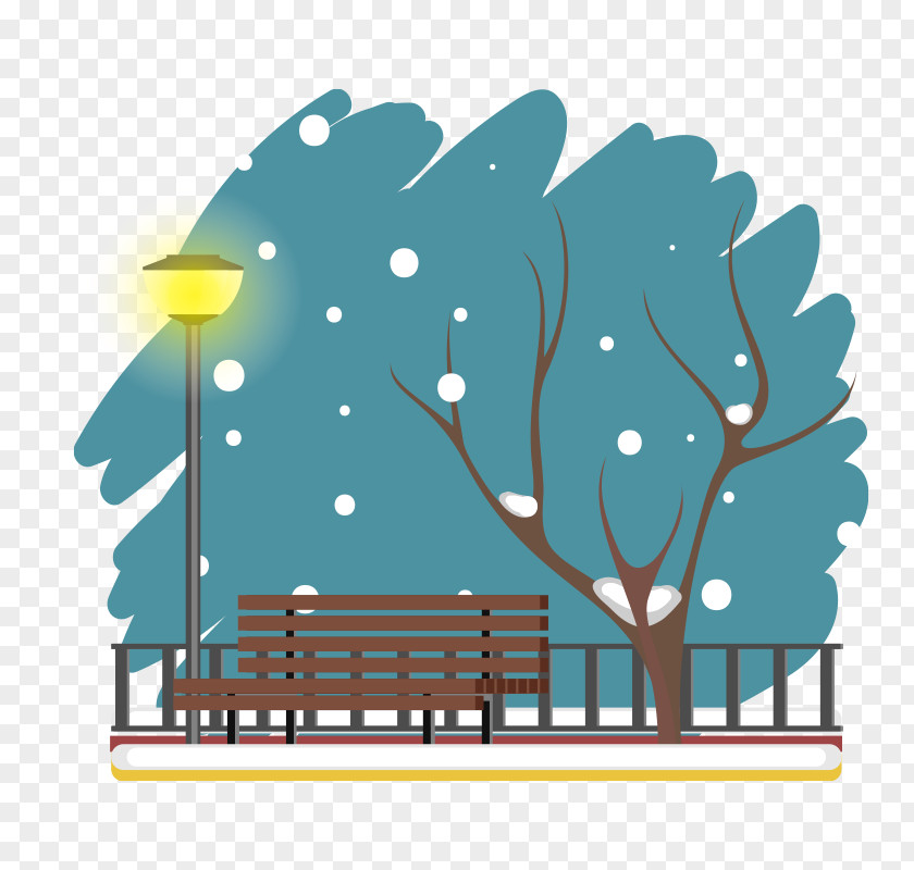 Vector Winter Night Four Seasons Hotels And Resorts Learning Cartoon PNG