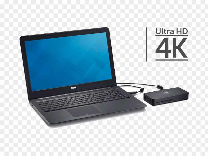 4k Uhd Dell Inspiron Laptop Docking Station USB 3.0 PNG