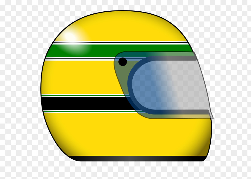 Ayrton Senna 1994 Formula One World Championship Racing Helmet Clip Art PNG