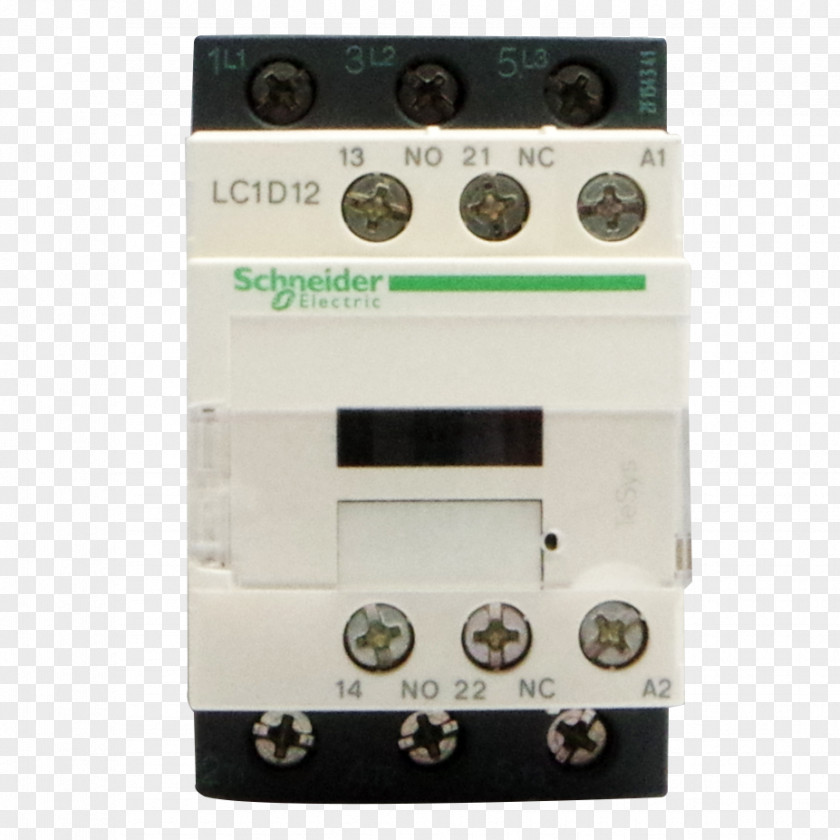 Capri Circuit Breaker Contactor Schneider Electric Electromagnetic Coil Direct Current PNG