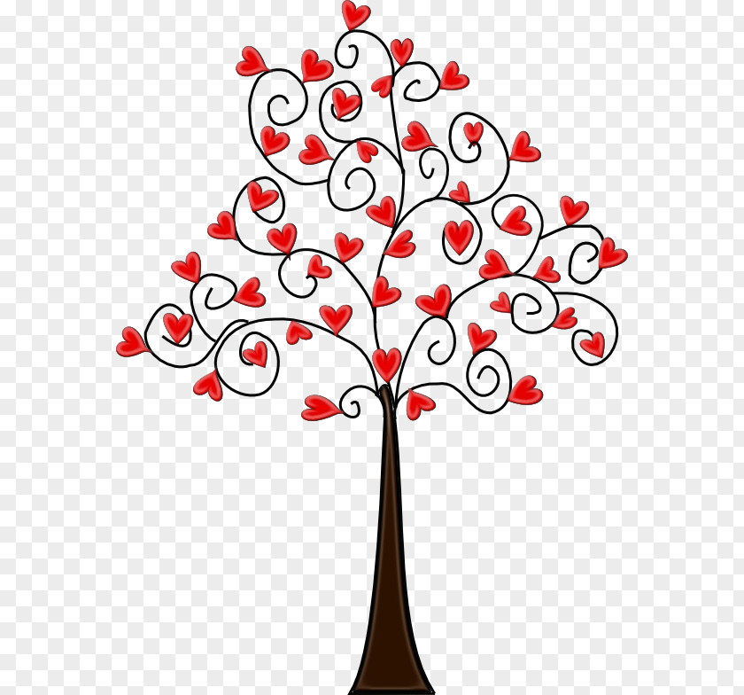Drawing Doodle Tree Heart Pen PNG