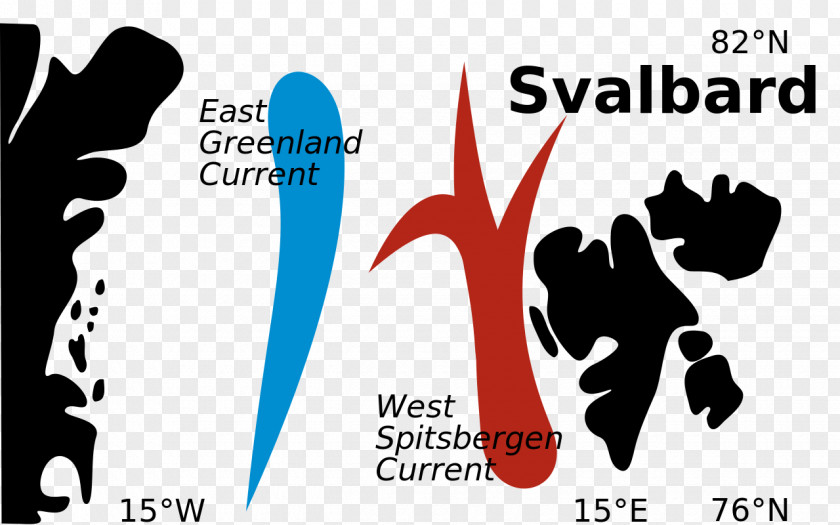 Strait West Spitsbergen Current Whalers Bay East Greenland Fram PNG