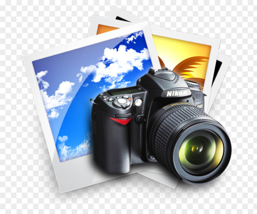 Brand Lens Mirrorless Interchangeable Camera PNG