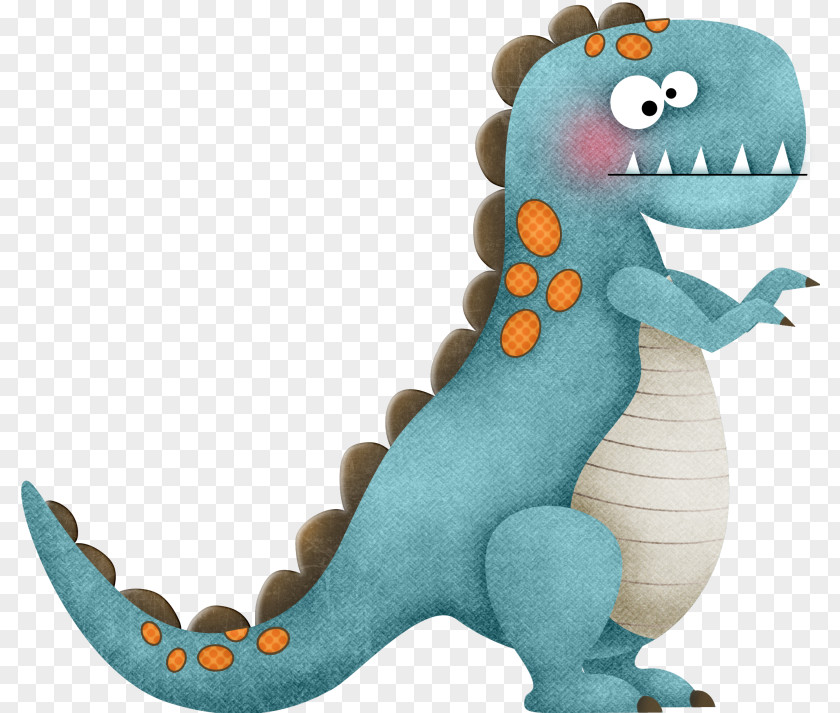 Cute Little Dinosaur Cartoon PNG