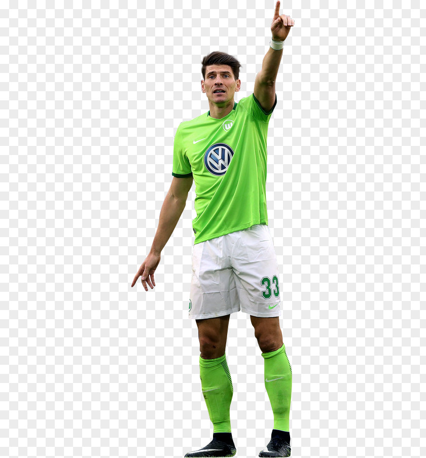 Miroslav Klose Mario Gómez Jersey VfL Wolfsburg Football Player PNG
