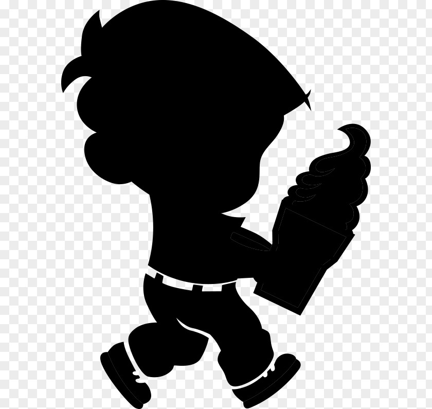 Blackandwhite Black M White Silhouette PNG