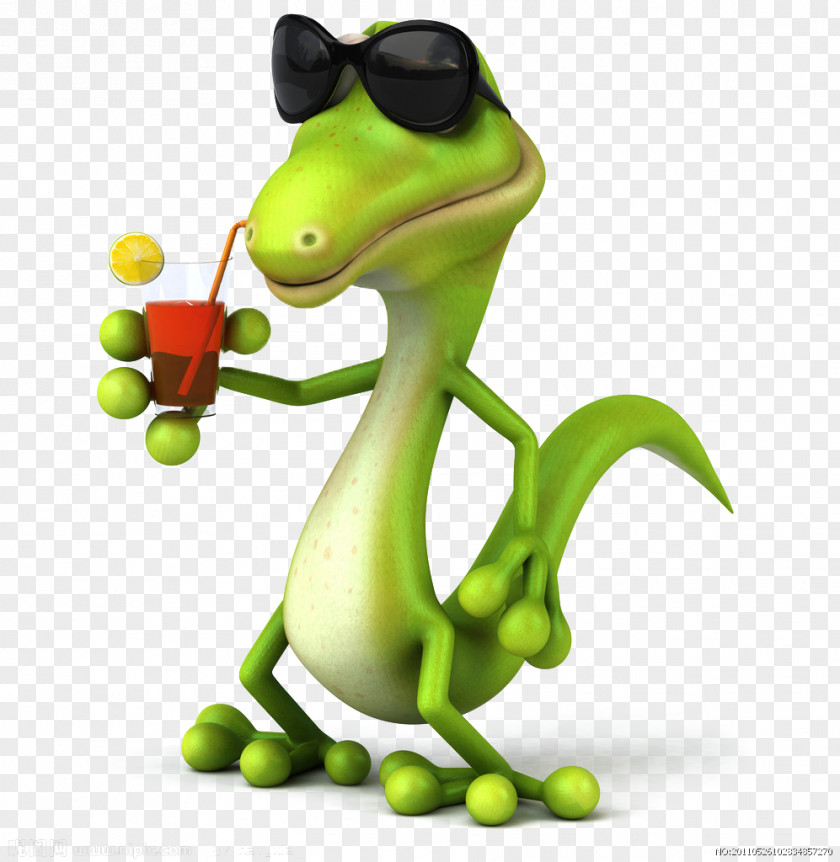 Cool Cartoon Dinosaur Lizard Stock Photography Royalty-free PNG