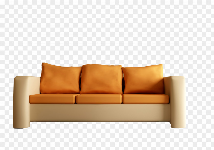 European Sofa Couch Bed Furniture PNG