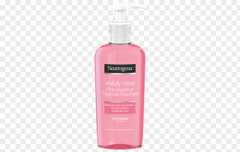 Face Lotion Neutrogena VISIBLY CLEAR Pink Grapefruit Cream Wash Skin Moisturizer PNG