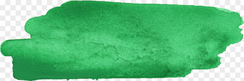 Green Watercolor Brush Painting Paintbrush Pinceau à Aquarelle PNG