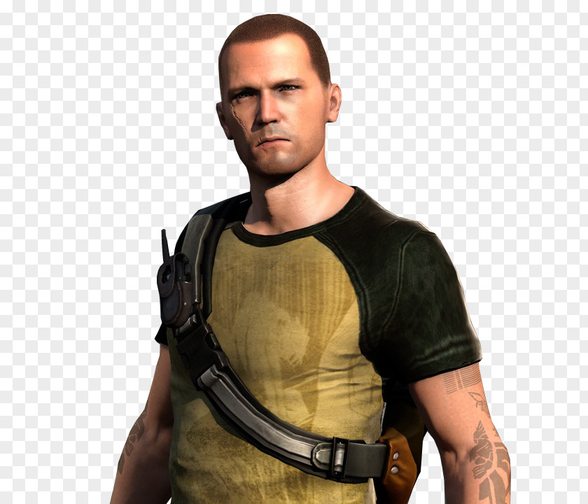Infamous 2 Second Son Cole MacGrath Video Game PNG