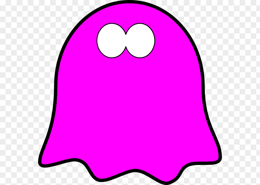 Pink Base Cliparts Pac-Man Ghosts Halloween Clip Art PNG