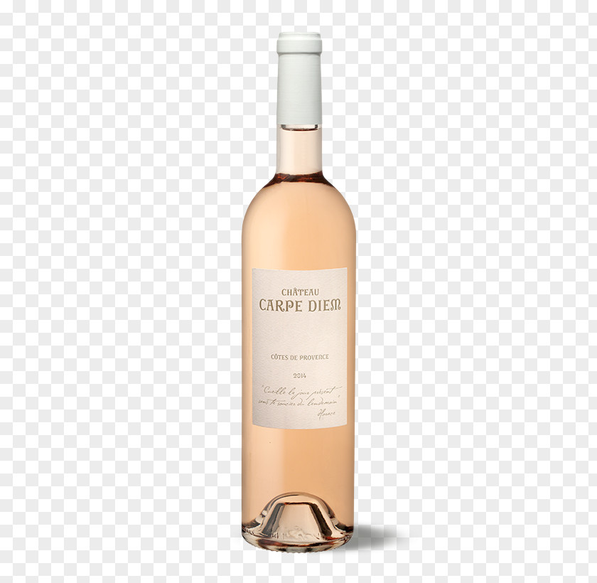 Rose Wine Château Carpe Diem White Rosé Coteaux-varois-en-provence AOC PNG