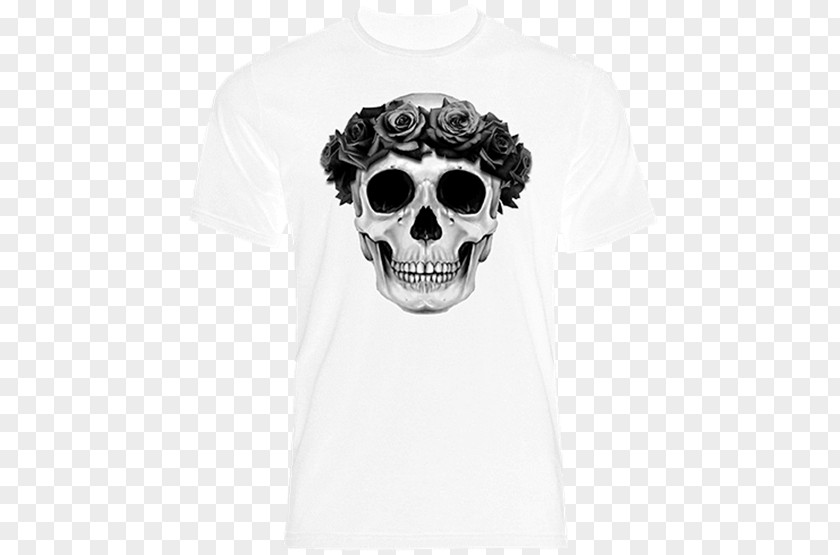 T-shirt Skull Sleeve Font PNG