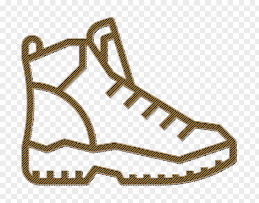 Camping Icon Hiking Shoe PNG