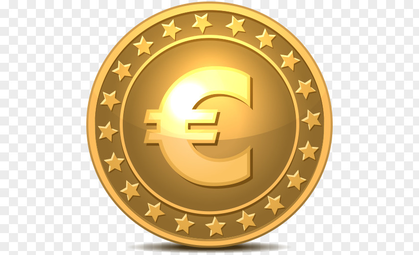 Coin Pound Sign Sterling Gold PNG