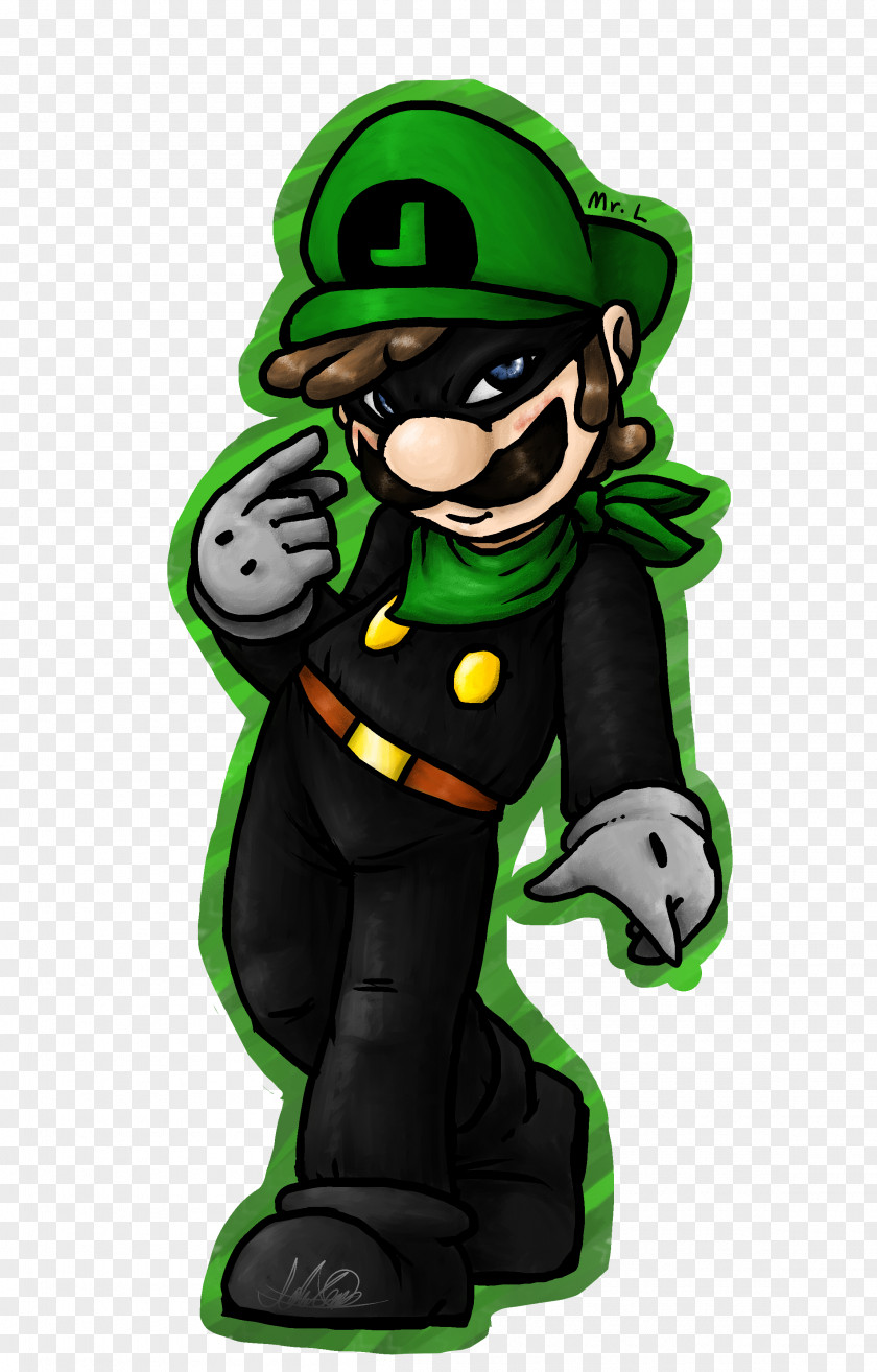 Mr Luigi Mario Bros. Mr. L DeviantArt PNG