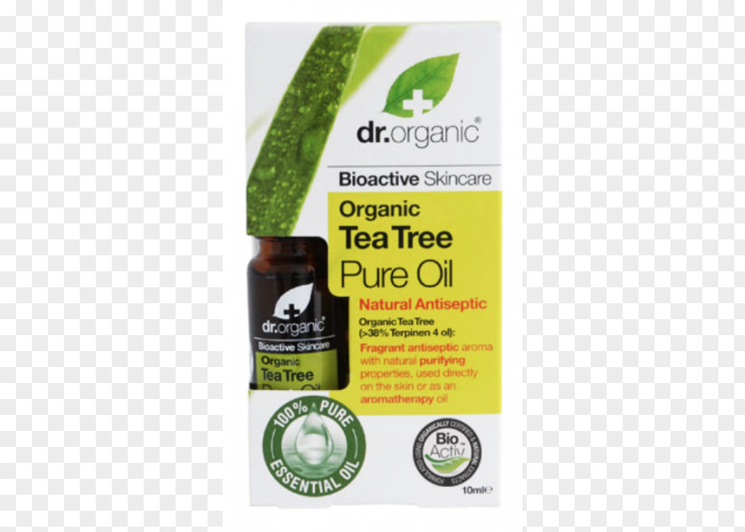 Oil Dr. Organic Tea Tree Pure 10 Ml Food Essential PNG