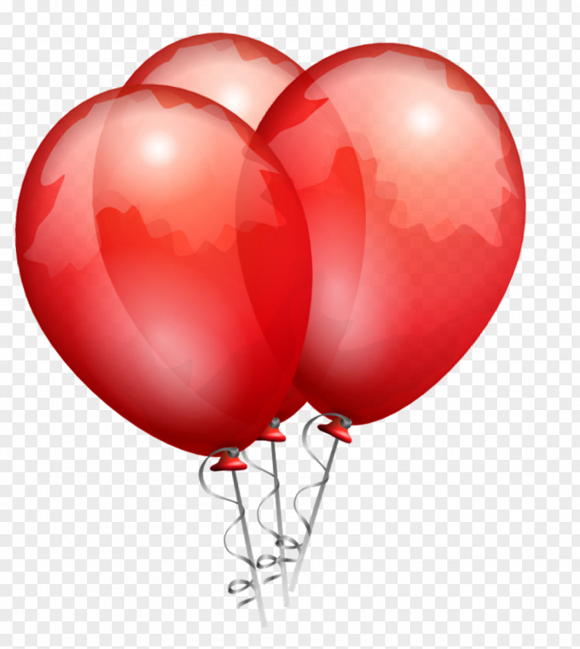 Red Balloon Cliparts Birthday Party Stock.xchng Clip Art PNG